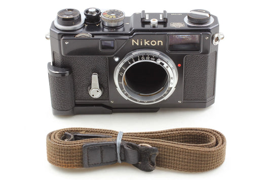 Nikon S3 Olympic Black 35mm Film Rangefinder Camera — Excellent