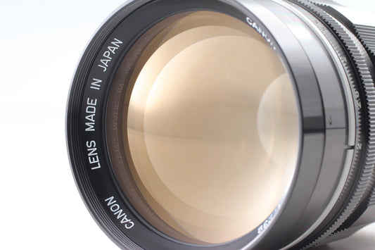 Canon 100mm f/2 Lens LTM L39 Leica Thread Mount — Near Mint