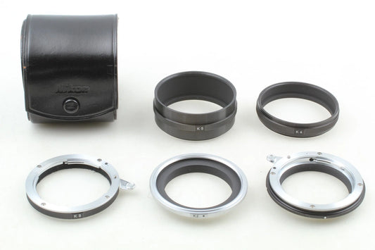 Nikon K1 K2 K3 K4 K5 Extension Rings Adapter Macro Tube with Case — Mint