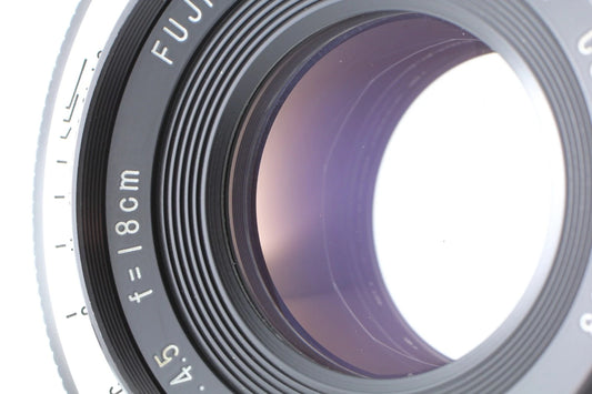 Fuji Fujinar-SC 18cm f/4.5 Copal No.3 LF Lens — Near Mint