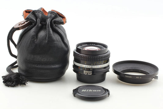 Nikon Ai Nikkor 20mm f/3.5 Wide Angle Lens for F mount — Mint