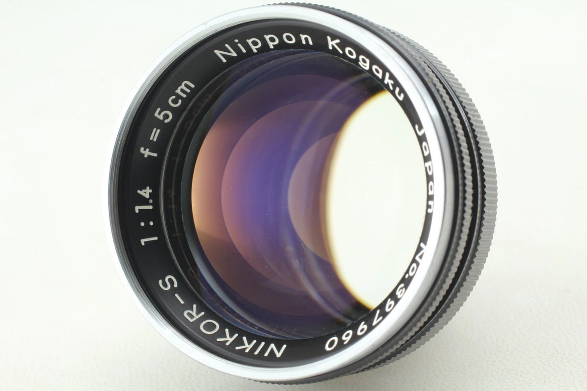 Nikon SP Titan Black Repainted 5cm F1.4 35mm Film Camera — Mint
