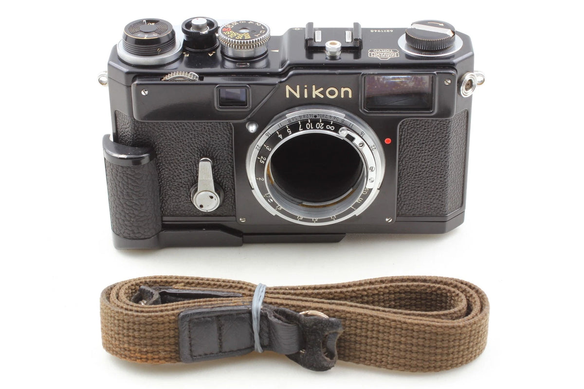 Nikon S3 Olympic Black 35mm Film Rangefinder Camera — Excellent