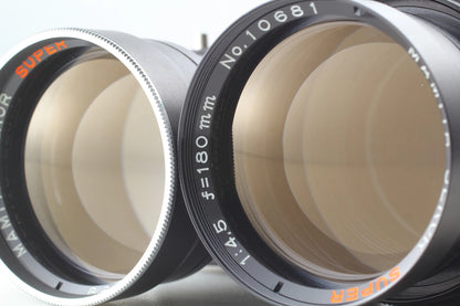 Mamiya Sekor Super 180mm f/4.5 TLR Lens C33 C330 C220 — Mint