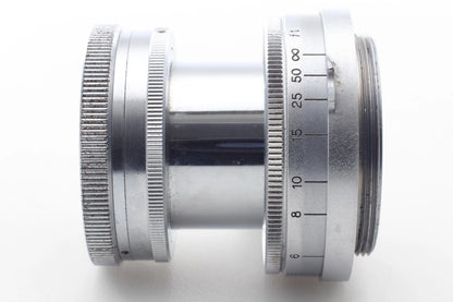 13 blades Canon Serenar 5cm f2 Collapsible Lens LTM L39 — Near Mint