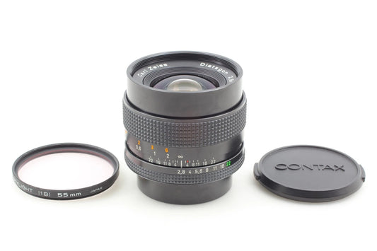 Contax Carl Zeiss Distagon T* 28mm f/2.8 wide angle lens — Near Mint