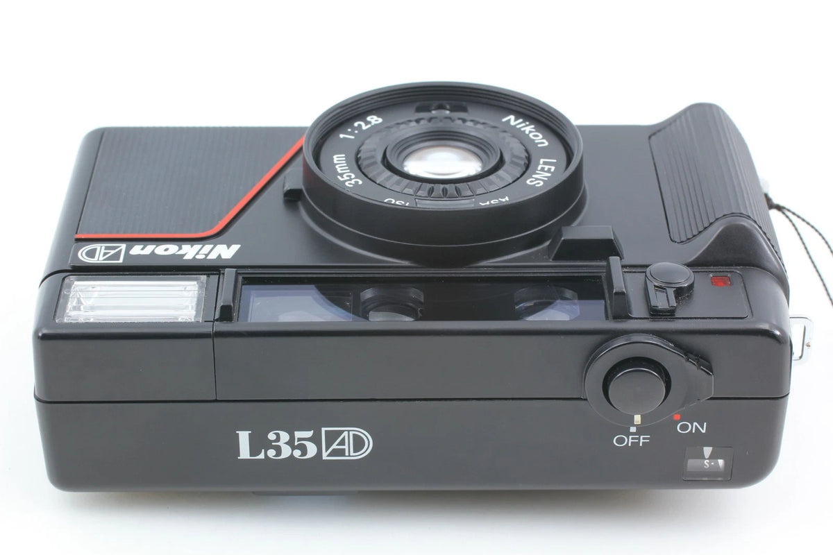 Nikon L35 AD Pikaichi Point & Shoot 35mm Film Camera — Mint