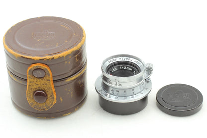 Nikon W-Nikkor C 2.8cm f/3.5 Vintage Lens Leica LTM L39 — Near Mint