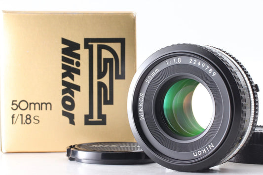 Nikon Ai-s Nikkor 50mm f/1.8 Pancake MF Lens for F — Mint