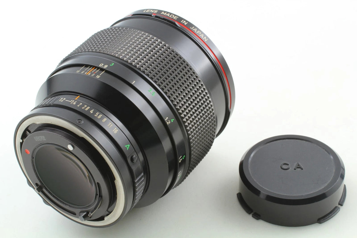 Canon New FD 85mm f/1.2 L Portrait Lens NFD MF — Near Mint