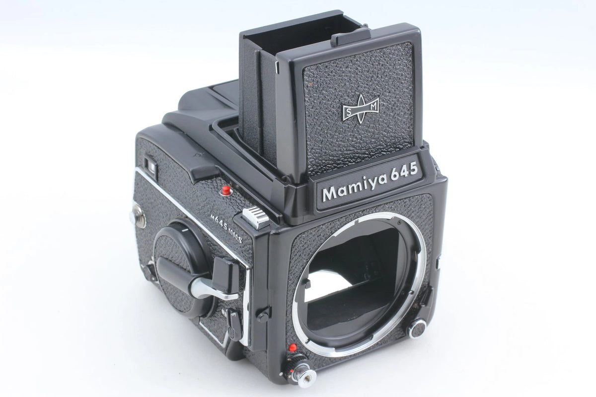 Mamiya M645 1000S Waist Level Finder Medium Format Film Camera — Mint