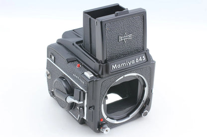 Mamiya M645 1000S Waist Level Finder Medium Format Film Camera — Mint
