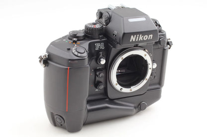 Nikon F4S AF SLR 35mm Film Camera MB-21 Tested — LCD Leakage, with Box