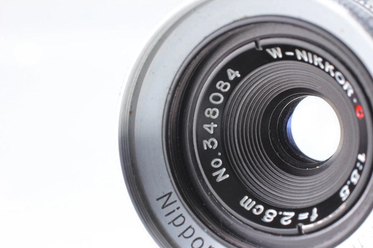 Nikon W-Nikkor C 2.8cm f/3.5 Vintage Lens Leica LTM L39 — Near Mint