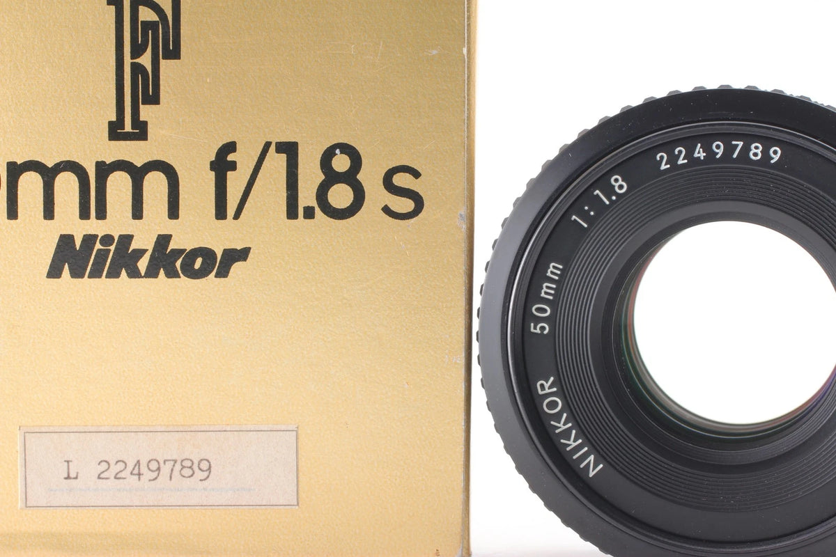 Nikon Ai-s Nikkor 50mm f/1.8 Pancake MF Lens for F — Mint