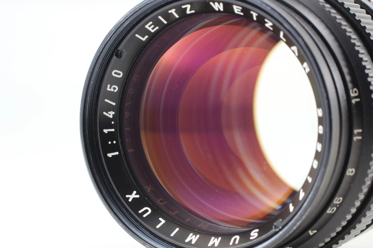 Leica Summilux M 50mm f/1.4 Black E43 Ver.2 II 2nd Lens — Mint, with Box
