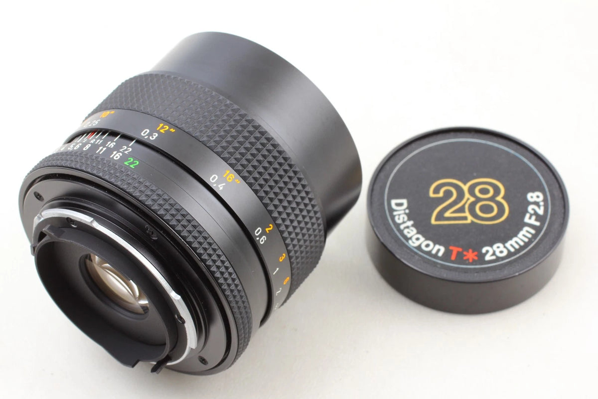Contax Carl Zeiss Distagon T* 28mm f/2.8 Wide Lens for C/Y — Top Mint
