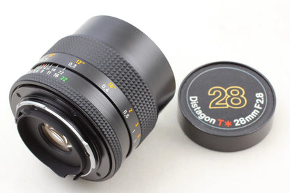 Contax Carl Zeiss Distagon T* 28mm f/2.8 Wide Lens for C/Y — Top Mint