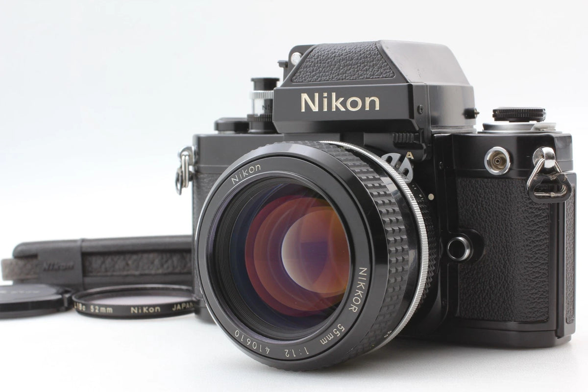 Nikon F2 Photomic A Black Ai 55mm F1.2 35mm Film Camera — Near Mint