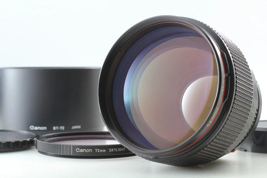 Canon New FD 85mm f/1.2 L Portrait Lens NFD MF — Near Mint