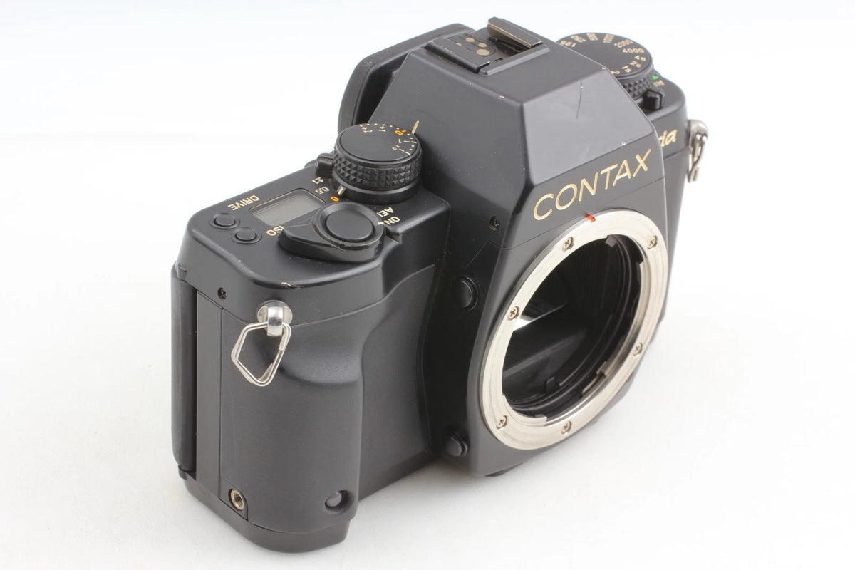 Contax Aria 35mm Film Camera w/ Super Takumar 55mm F1.8 — Near Mint