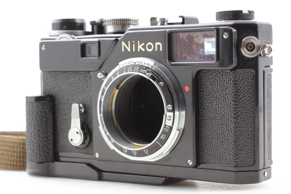 Nikon S3 Olympic Black 35mm Film Rangefinder Camera — Excellent