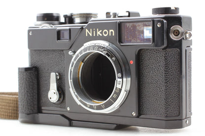 Nikon S3 Olympic Black 35mm Film Rangefinder Camera — Excellent