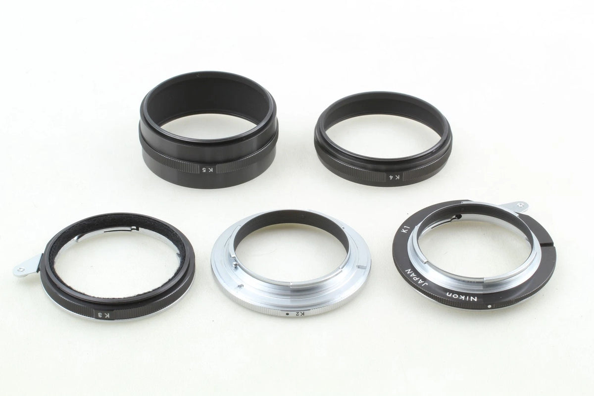 Nikon K1 K2 K3 K4 K5 Extension Rings Adapter Macro Tube with Case — Mint