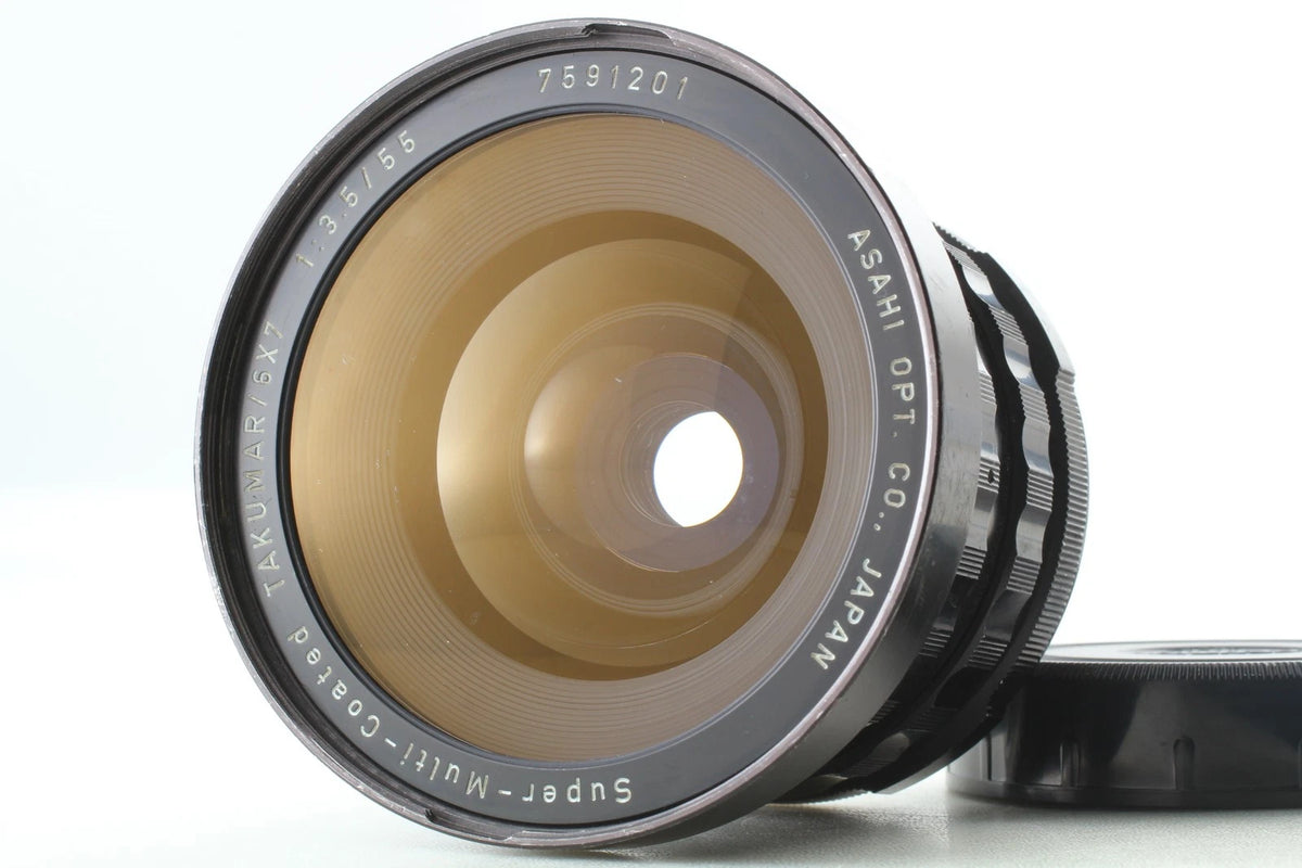 PENTAX SMC Takumar 6x7 55mm f/3.5 Wide Angle Lens — Near Mint