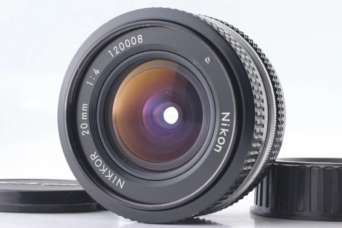 Nikon New Nikkor 20mm f/4 Pre-Ai MF Wide-Angle Lens — Near Mint