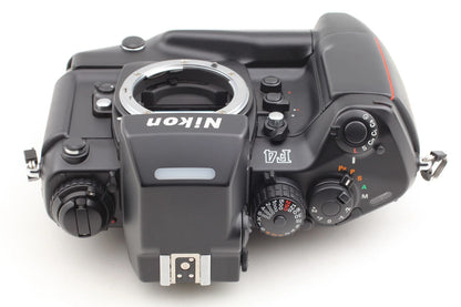 Nikon F4S AF SLR 35mm Film Camera MB-21 Tested — LCD Leakage, with Box
