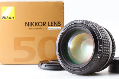 Late SIC Ver. Nikon Ai-S Nikkor 50mm f/1.2 Prime Lens F — Top Mint