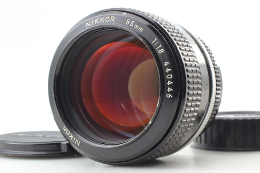 Nikon New Nikkor 85mm f/1.8 Non-Ai Portrait MF Lens — Near Mint