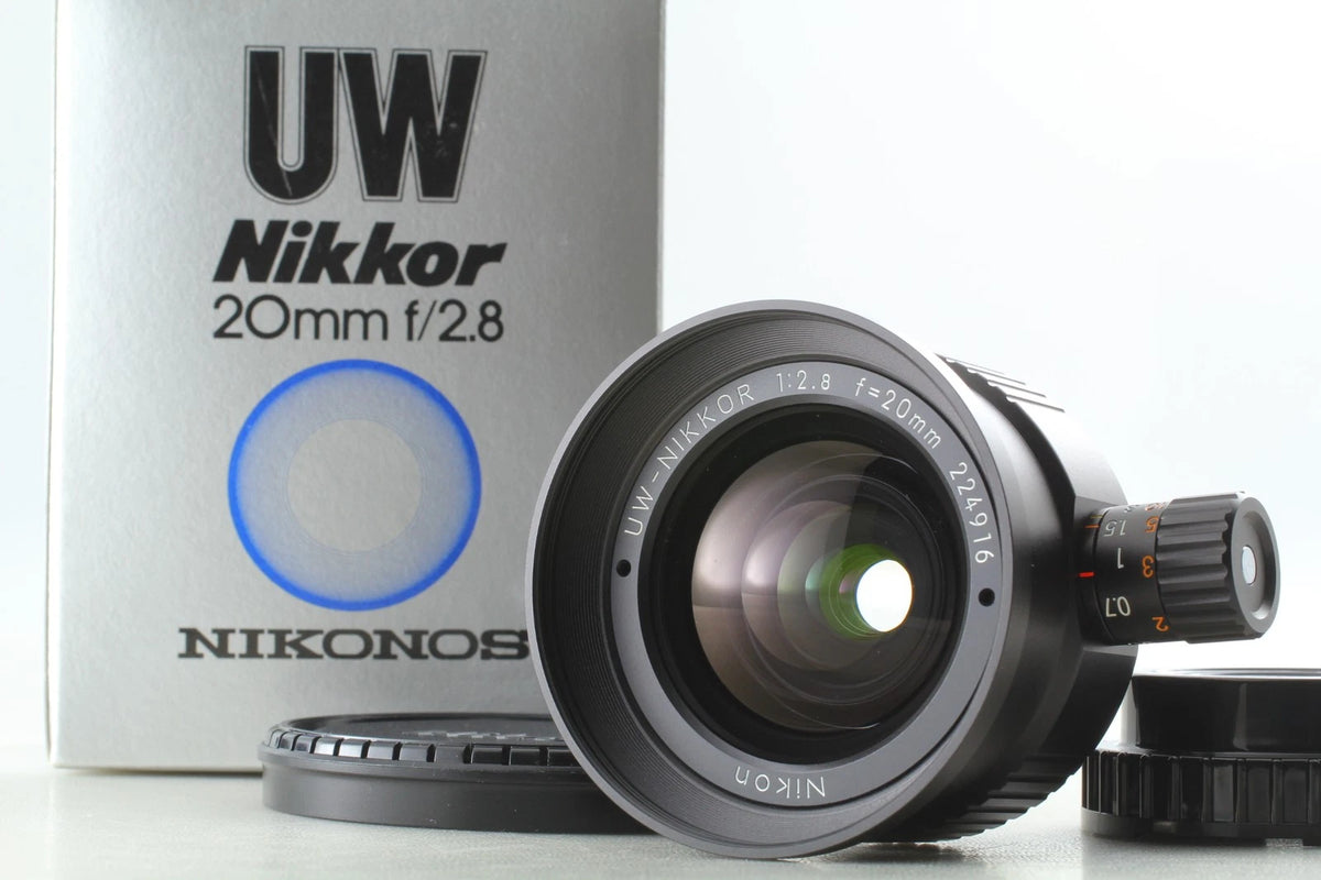 Nikon UW-Nikkor 20mm f/2.8 Wide Angle MF Lens For Nikonos — Unused