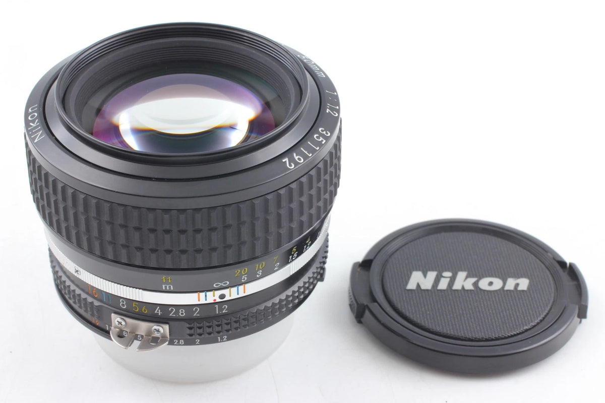 Nikon Ai-s Nikkor 50mm f/1.2 Prime Bokeh Lens for F mount — Top Mint