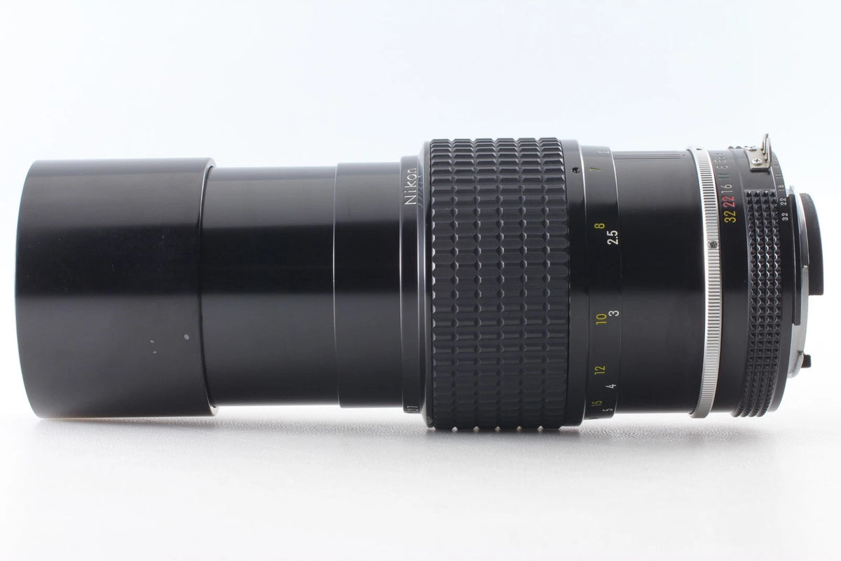 Nikon Nikkor Ai converted 200mm f/4 Telephoto Lens F mount — Mint