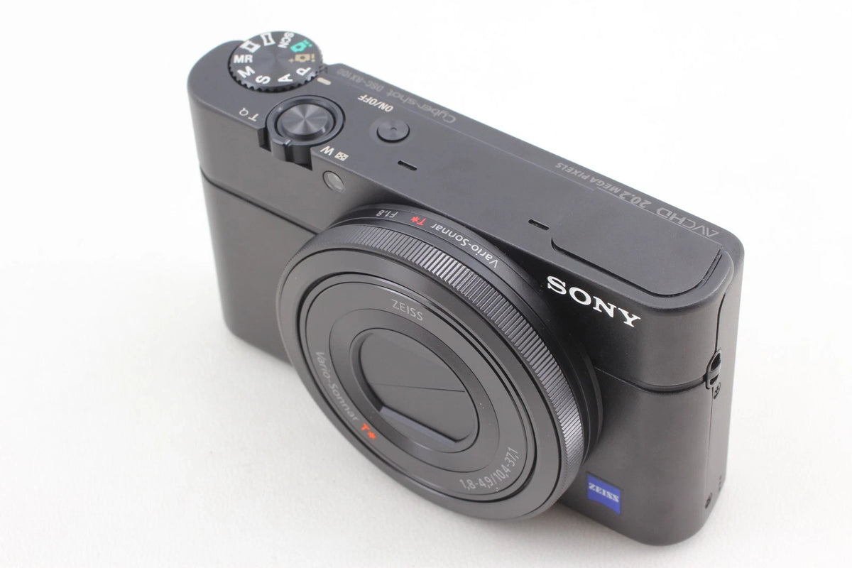 Sony Cyber-Shot DSC RX100 Digital Camera 20.2MP Zeiss Lens — Mint