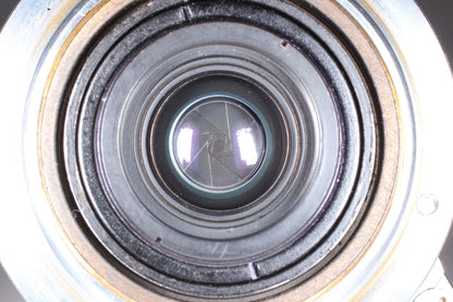Nikon W-Nikkor C 2.8cm f/3.5 Vintage Lens Leica LTM L39 — Near Mint