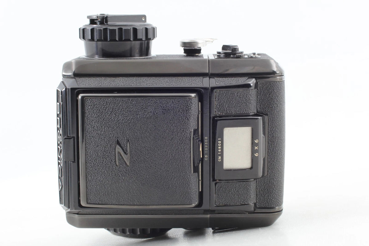 Late Zenza Bronica S2 Black 75mm f/2.8 Medium Format Camera — Mint