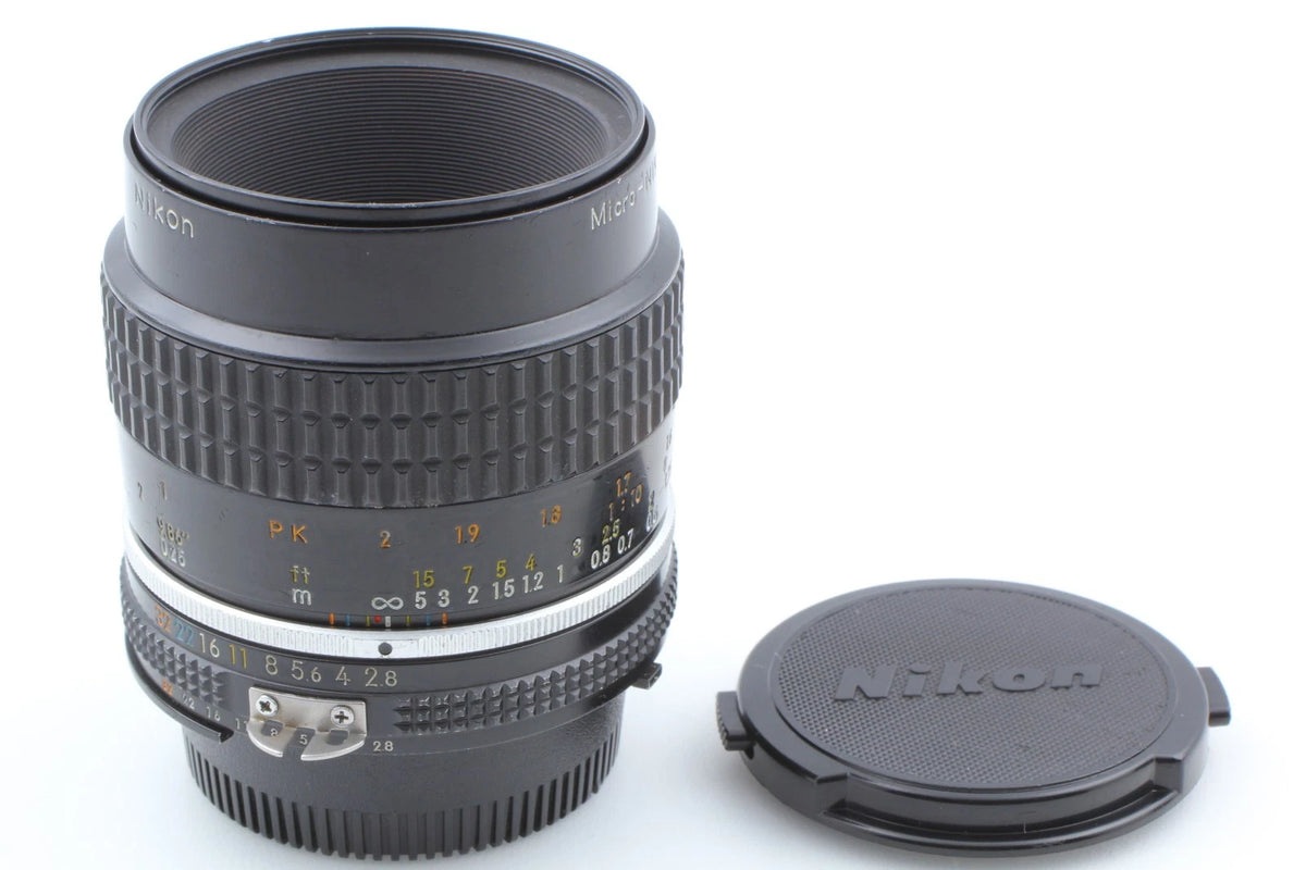 Nikon Ai-s Micro-NIKKOR 55mm f/2.8 Macro Lens for F mount — Near Mint