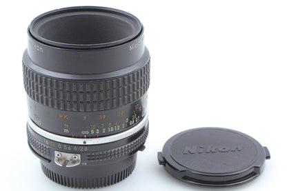 Nikon Ai-s Micro-NIKKOR 55mm f/2.8 Macro Lens for F mount — Near Mint