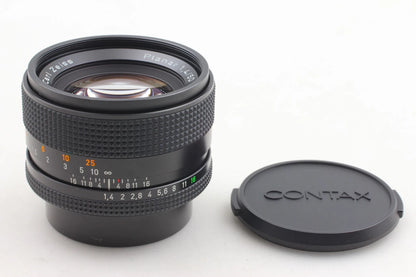 Final Late Contax Zeiss Planar T* 50mm f/1.4 MMJ Lens for C/Y — Mint