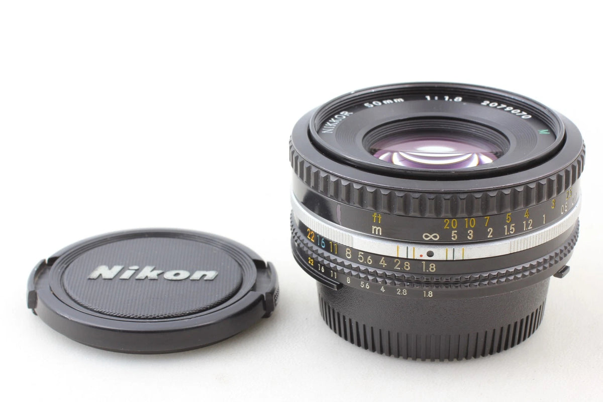 "M" Nikon Ai-s Nikkor 50mm f/1.8 Pancake Lens for F — Near Mint