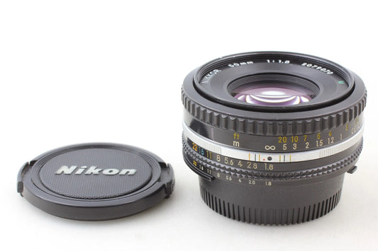 "M" Nikon Ai-s Nikkor 50mm f/1.8 Pancake Lens for F — Near Mint