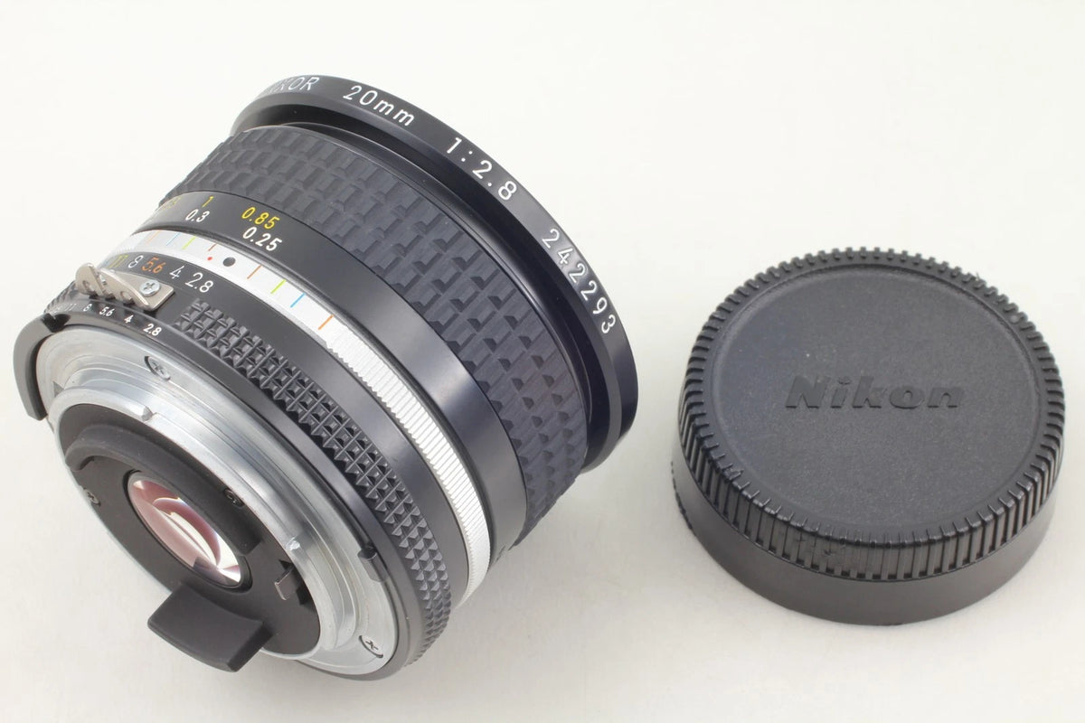 Nikon Ai-s Nikkor 20mm f/2.8 Wide angle Lens F mount — Mint