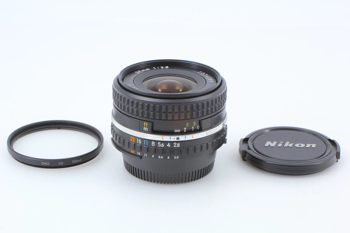 Nikon Ai-s Series E 28mm f2.8 Wide angle Lens for F mount — Near Mint