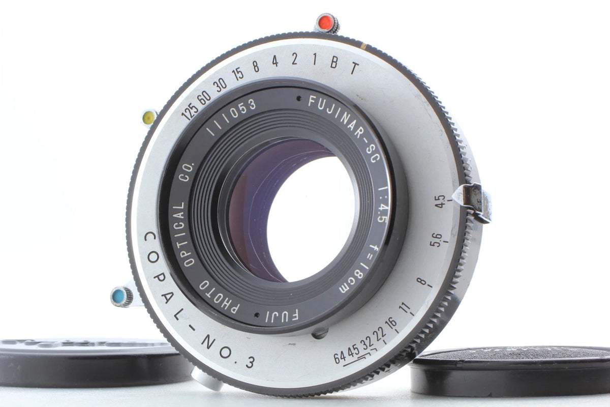 Fuji Fujinar-SC 18cm f/4.5 Copal No.3 LF Lens — Near Mint
