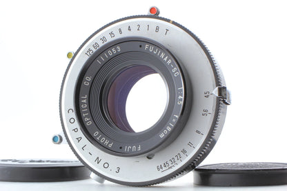 Fuji Fujinar-SC 18cm f/4.5 Copal No.3 LF Lens — Near Mint