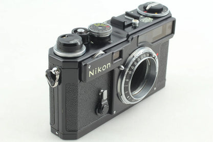 Nikon SP Titan Black Repainted 5cm F1.4 35mm Film Camera — Mint