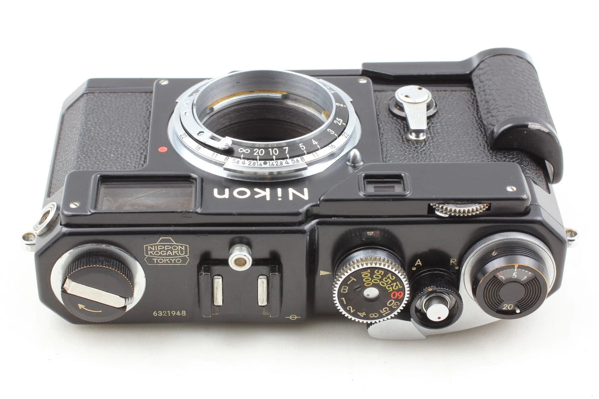 Nikon S3 Olympic Black 35mm Film Rangefinder Camera — Excellent